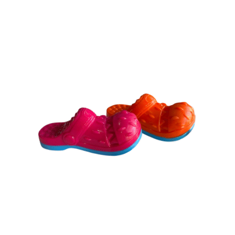 Rubber shoes toy